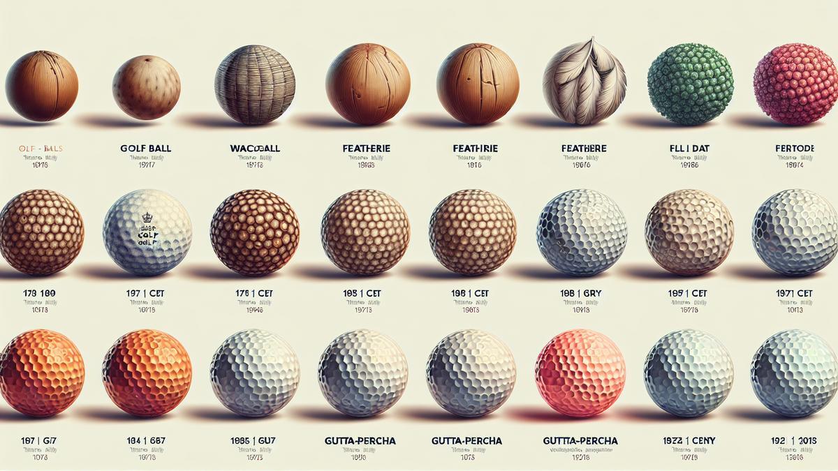 Changes in Golf Balls Over Time