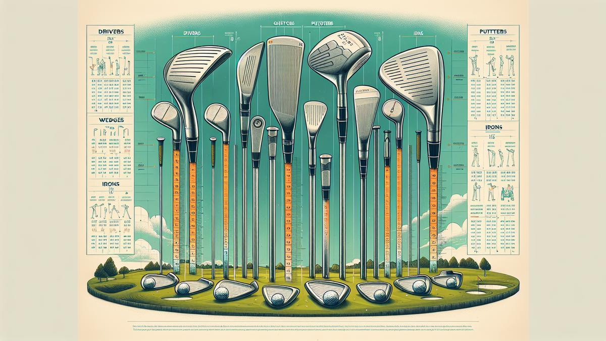 Different Types of Golf Clubs and Their Lengths