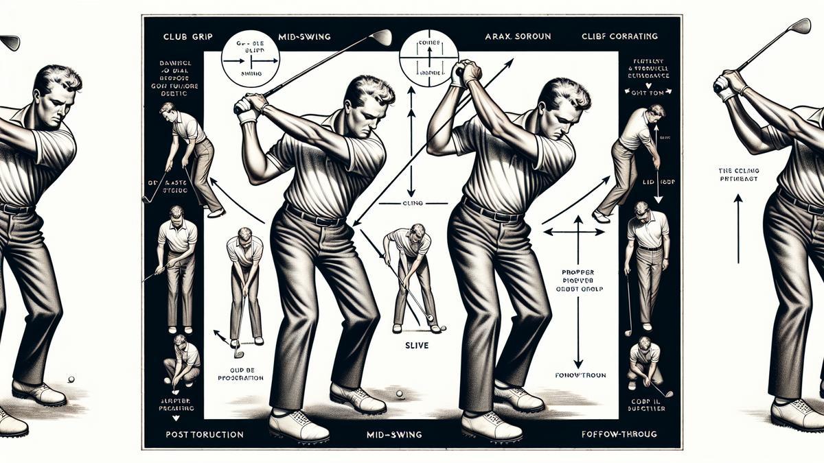 Golf Swing Mechanics to Correct a Slice