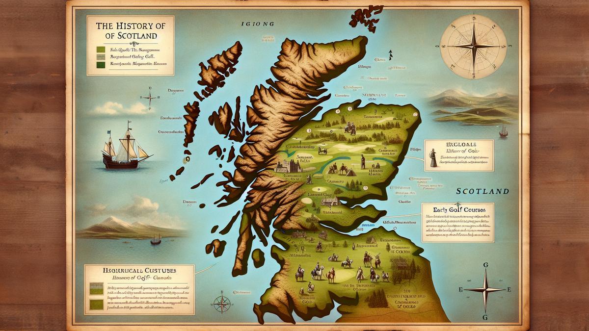 Key Locations in the Origins of Golf in Scotland