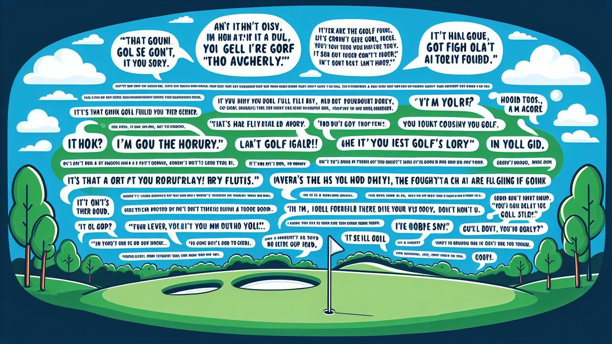 Witty Golf Quotes to Share with Friends