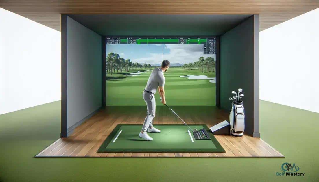 Importance of Space in Golf Simulations